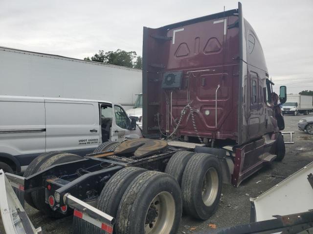 3AKJHHDR1NSND4613 - 2022 FREIGHTLINER CASCADIA 1 勃艮第红 照片 4