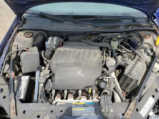 2G1WD58C969372826 - 2006 CHEVROLET IMPALA SUPER SPORT BLUE photo 11