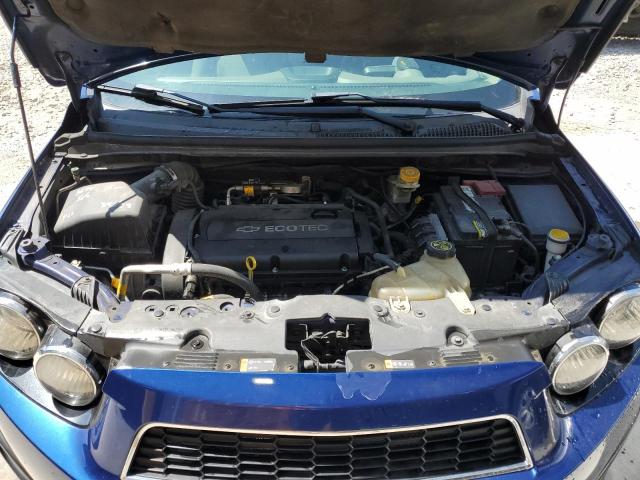 1G1JA5SH4E4135170 - 2014 CHEVROLET SONIC LS BLUE photo 11