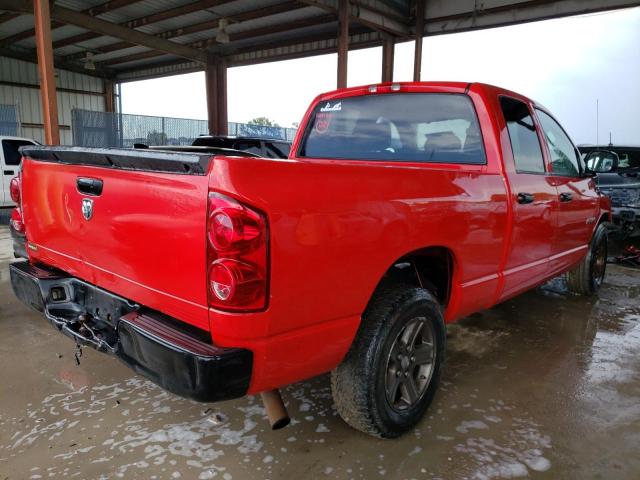 1D7HA18K98J137025 - 2008 DODGE RAM 1500 ST RED photo 3