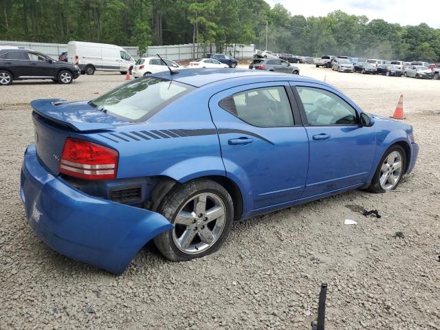 1B3LC76M28N104786 - 2008 DODGE AVENGER R/T BLUE photo 3