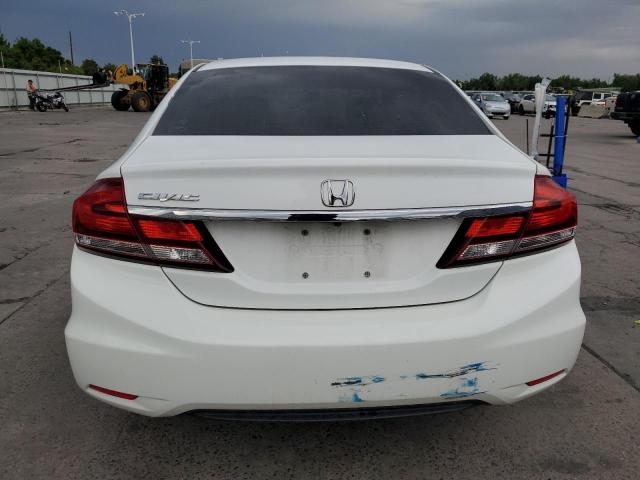 19XFB2F55FE083797 - 2015 HONDA CIVIC LX WHITE photo 6