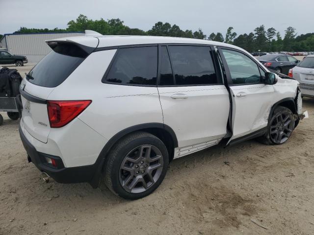 5FNYF8H51PB033343 - 2023 HONDA PASSPORT EXL Beyaz fotoğraf 3