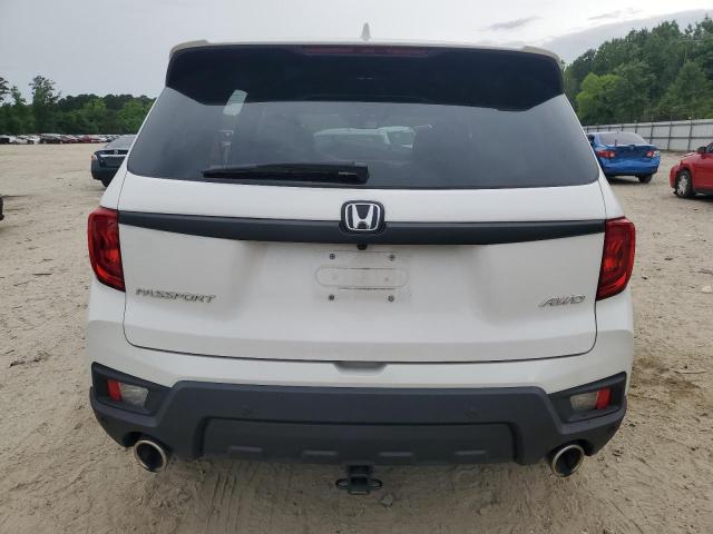 5FNYF8H51PB033343 - 2023 HONDA PASSPORT EXL Beyaz fotoğraf 6
