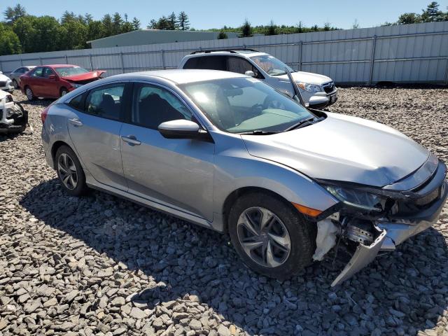 2HGFC2F60LH579159 - 2020 HONDA CIVIC LX SILVER photo 4