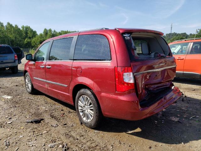 2C4RC1CG1DR660847 - 2013 CHRYSLER TOWN & COU TOURING L RED photo 2