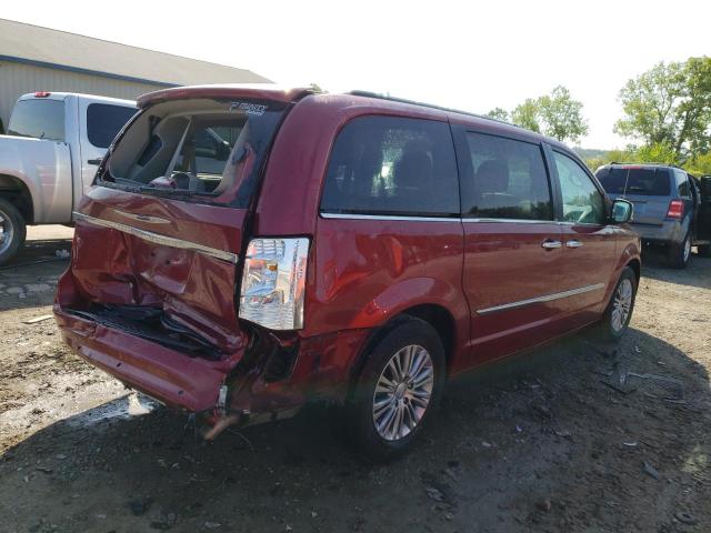 2C4RC1CG1DR660847 - 2013 CHRYSLER TOWN & COU TOURING L RED photo 3