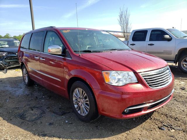 2C4RC1CG1DR660847 - 2013 CHRYSLER TOWN & COU TOURING L RED photo 4