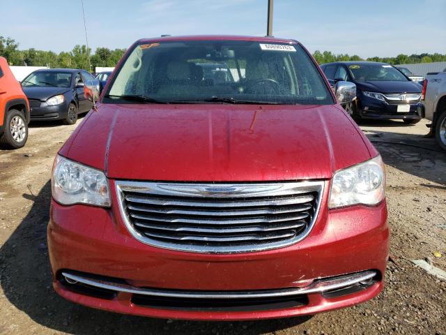 2C4RC1CG1DR660847 - 2013 CHRYSLER TOWN & COU TOURING L RED photo 5
