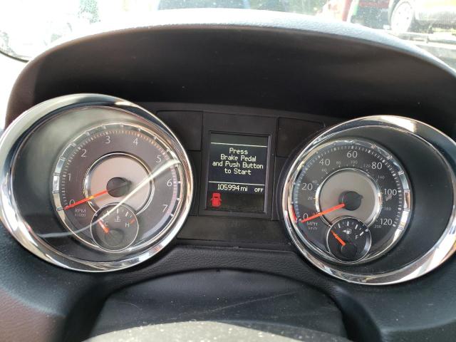 2C4RC1CG1DR660847 - 2013 CHRYSLER TOWN & COU TOURING L RED photo 9