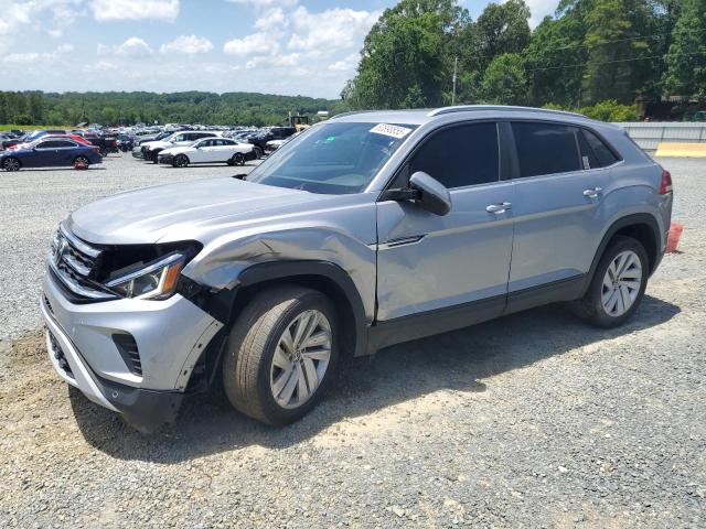 1V2JE2CA0NC228039 - 2022 VOLKSWAGEN ATLAS CROS SE SILVER photo 1