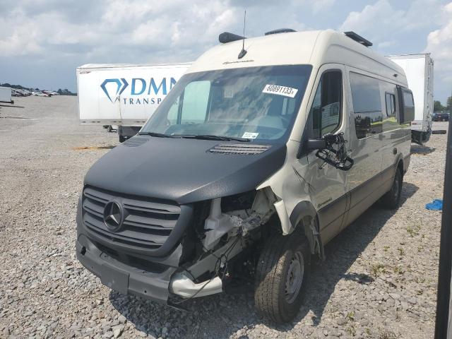 W1W4ECVY9MT076201 - 2021 MERCEDES-BENZ SPRINTER 2500 CREAM photo 1