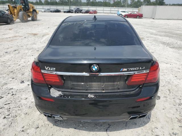 WBAYG0C58DDZ04714 - 2013 BMW 760 LI BLACK photo 6