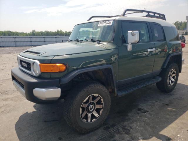 JTEBU4BF9AK082656 - 2010 TOYOTA FJ CRUISER GREEN photo 1