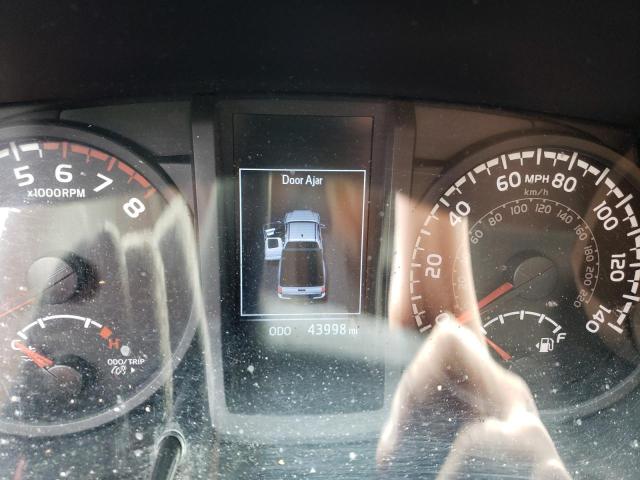 5TFSX5EN6JX059634 - 2018 TOYOTA TACOMA ACCESS CAB ნაცრისფერი ფოტო 9