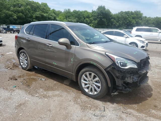 LRBFXCSA4KD019108 - 2019 BUICK ENVISION ESSENCE Շագանակագույն լուսանկար 4