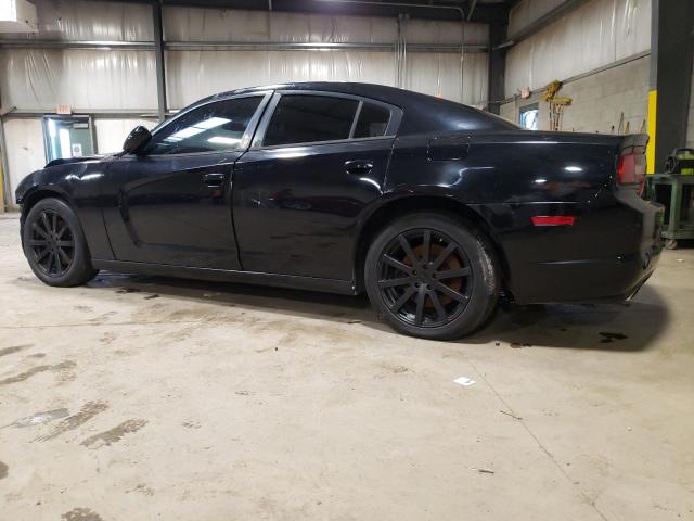 2C3CDXAT5CH266797 - 2012 DODGE CHARGER POLICE BLACK photo 2