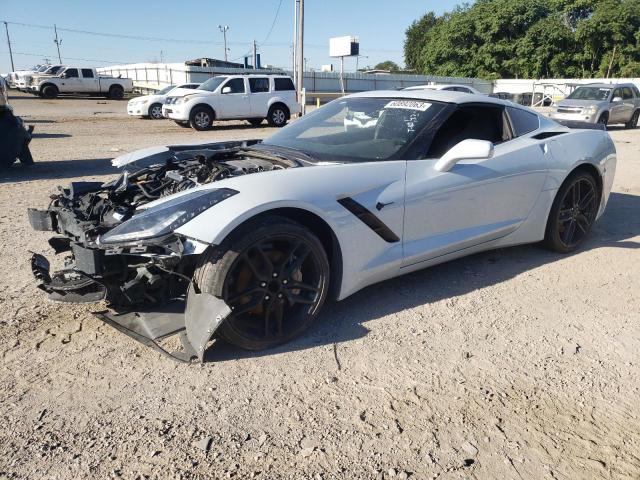 1G1YB2D71K5106276 - 2019 CHEVROLET CORVETTE STINGRAY 1LT GRAY photo 1