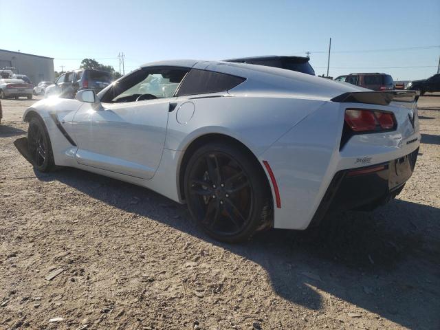 1G1YB2D71K5106276 - 2019 CHEVROLET CORVETTE STINGRAY 1LT GRAY photo 2