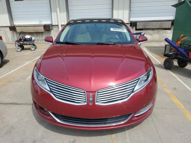 3LN6L2LU2FR620445 - 2015 LINCOLN MKZ HYBRID Qırmızı foto 5