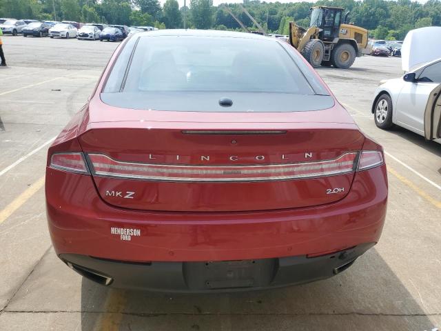 3LN6L2LU2FR620445 - 2015 LINCOLN MKZ HYBRID Qırmızı foto 6