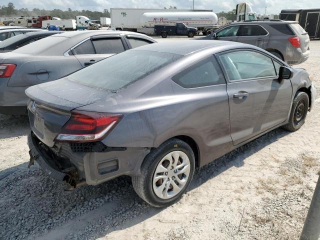 2HGFG3B56FH516790 - 2015 HONDA CIVIC LX GRAY photo 3