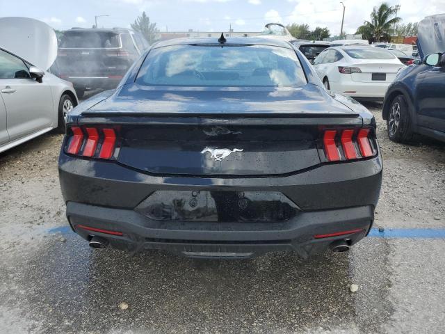 1FA6P8TH2R5126274 - 2024 FORD MUSTANG BLACK photo 6