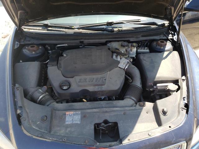 1G1ZE5E75BF100454 - 2011 CHEVROLET MALIBU LTZ ლურჯი ფოტო 11