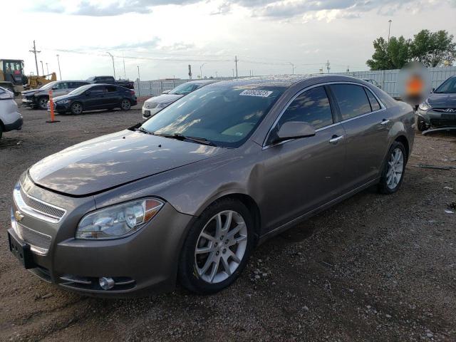 1G1ZG5E71CF164177 - 2012 CHEVROLET MALIBU LTZ ნაცრისფერი ფოტო 1