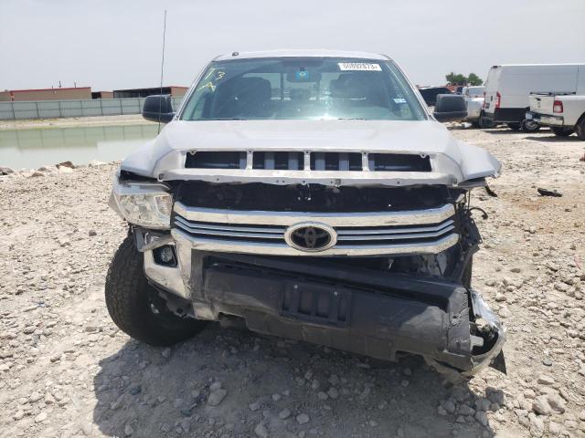 5TFUW5F17GX513177 - 2016 TOYOTA TUNDRA DOUBLE CAB SR/SR5 SILVER photo 5