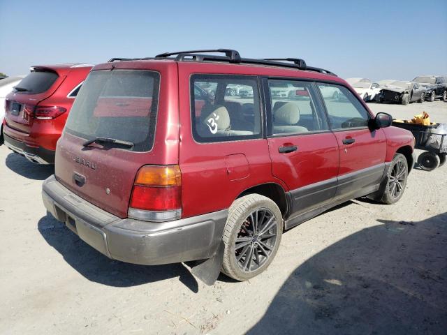JF1SF6558XG725254 - 1999 SUBARU FORESTER S RED photo 3
