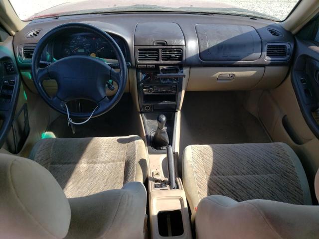 JF1SF6558XG725254 - 1999 SUBARU FORESTER S RED photo 8