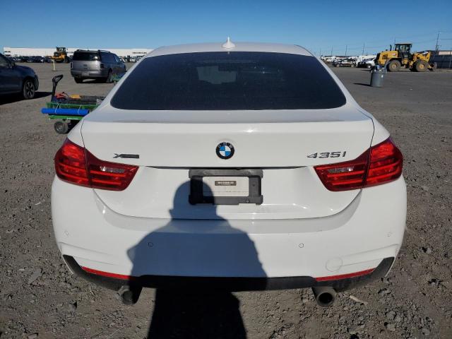 WBA4B3C54GG528630 - 2016 BMW 435 XI GRAN COUPE WHITE photo 6