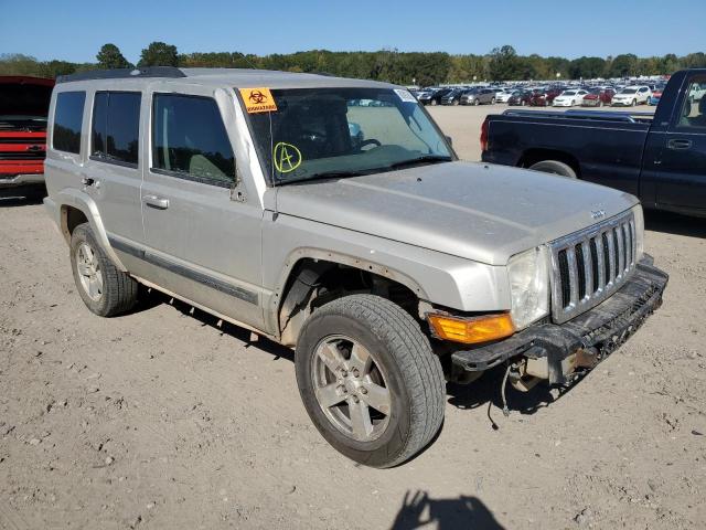 1J8HG48K37C685835 - 2007 JEEP COMMANDER GRAY photo 1