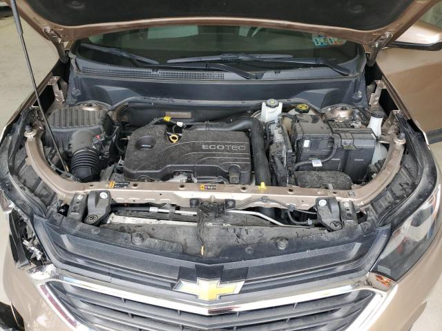 2GNAXUEV1K6156030 - 2019 CHEVROLET EQUINOX LT GOLD photo 12