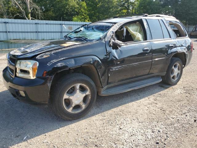 1GNDS13S482129512 - 2008 CHEVROLET TRAILBLAZE LS BLACK photo 1