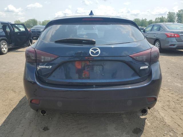 JM1BM1M35E1117307 - 2014 MAZDA 3 GRAND TOURING BLUE photo 6