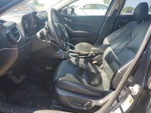 JM1BM1M35E1117307 - 2014 MAZDA 3 GRAND TOURING BLUE photo 7