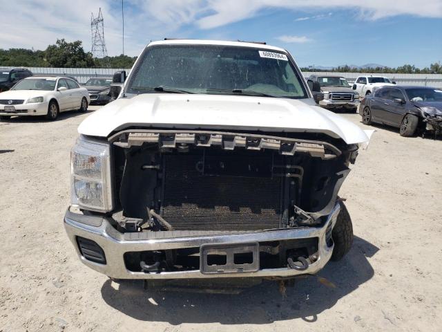 1FT7X2B60CEA09019 - 2012 FORD F250 SUPER DUTY WHITE photo 5