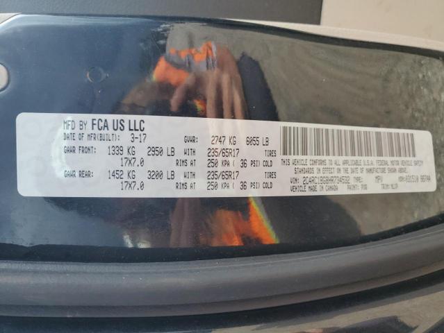 2C4RC1BG8HR734532 - 2017 CHRYSLER PACIFICA TOURING L Qara foto 14