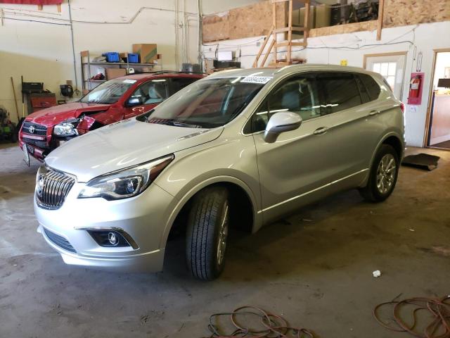 LRBFX2SA6JD018261 - 2018 BUICK ENVISION ESSENCE SILVER photo 1