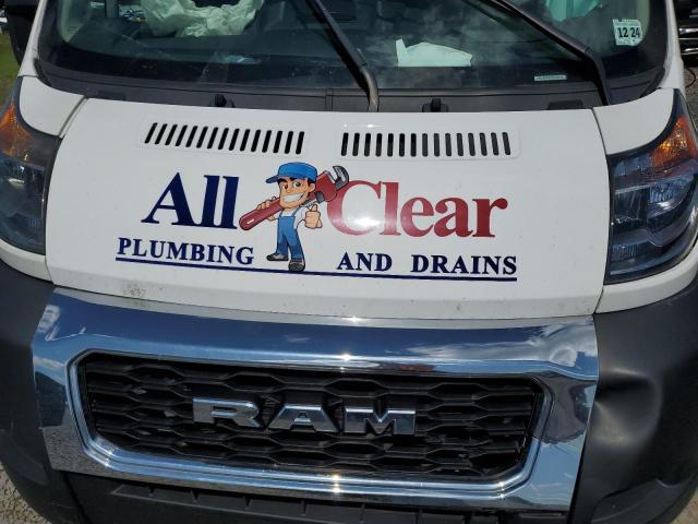 3C6TRVDG1KE544418 - 2019 RAM PROMASTER 2500 HIGH WHITE photo 12