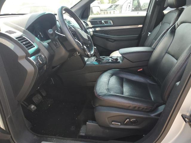 1FM5K8GT8GGA29502 - 2016 FORD EXPLORER SPORT SILVER photo 7
