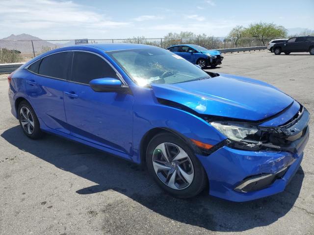 19XFC2F66KE026895 - 2019 HONDA CIVIC LX 蓝色 照片 4