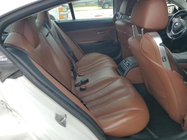 WBA6D0C56GG432211 - 2016 BMW 640 I GRAN COUPE WHITE photo 10