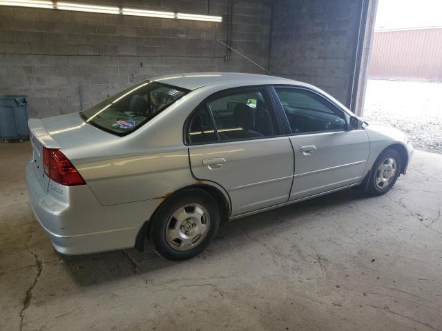 JHMES96644S001435 - 2004 HONDA CIVIC HYBRID SILVER photo 3