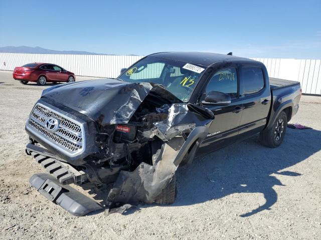 3TMAZ5CN3HM030682 - 2017 TOYOTA TACOMA DOUBLE CAB შავი ფოტო 2