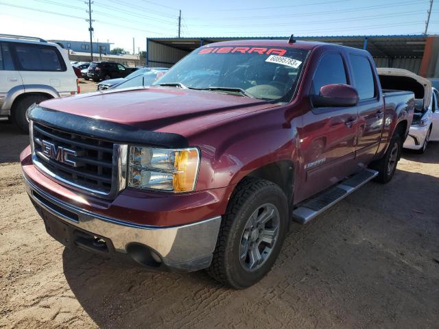 3GTEK33M79G178061 - 2009 GMC SIERRA K1500 SLT MAROON photo 1