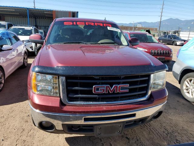 3GTEK33M79G178061 - 2009 GMC SIERRA K1500 SLT MAROON photo 5