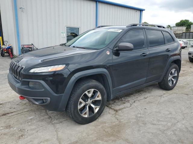 1C4PJMBS8FW634275 - 2015 JEEP CHEROKEE TRAILHAWK CHARCOAL photo 1